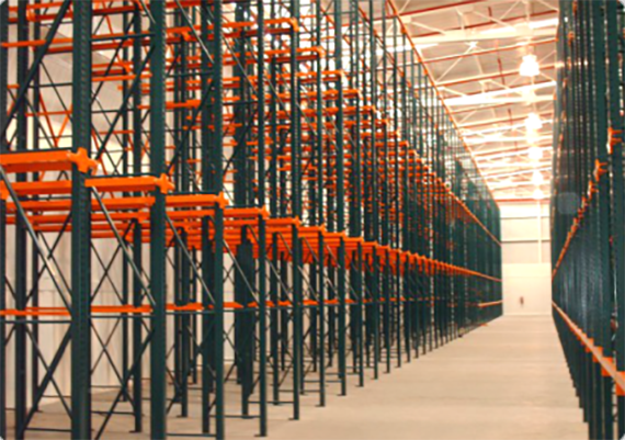 Estantería drive in